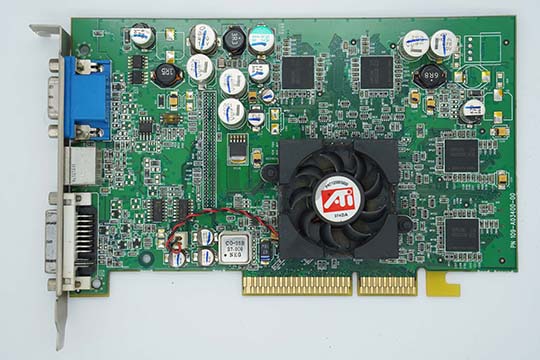 ATI Radeon 9600 Pro 128MB 显示卡（ATI Radeon 9600 Pro芯片）